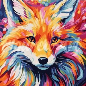 Figured'Art Paint by Numbers Kit DIY Canvas Wall Art Acrylic Paint Set 16x20in